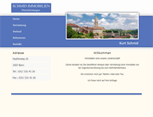 Tablet Screenshot of immobilienbern.ch
